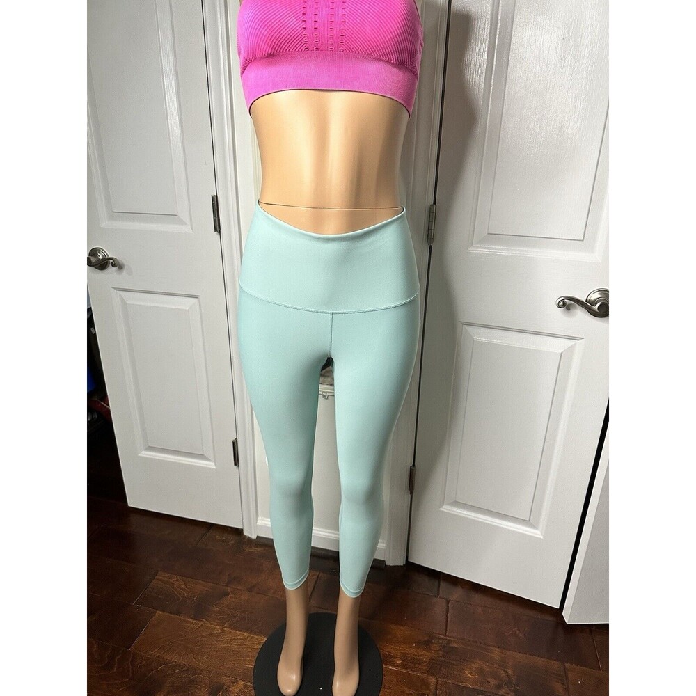 NWT Old Navy Powersoft Extra High Rise Mint Green Leggings Large Petite